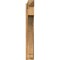Ekena Millwork Imperial Rough Sawn Arts and Crafts Outlooker, Western Red Cedar, 6"W x 30"D x 42"H OUT06X30X42IMP03RWR - alternate 4